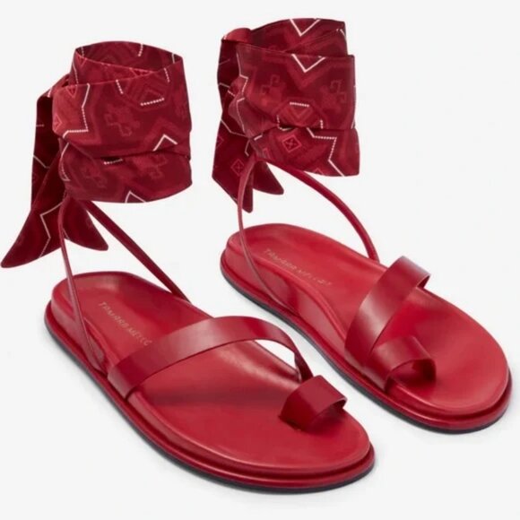 New Tamara Mellon x D'Ascoli Exclusive Oasis Sandals - Picture 3 of 12